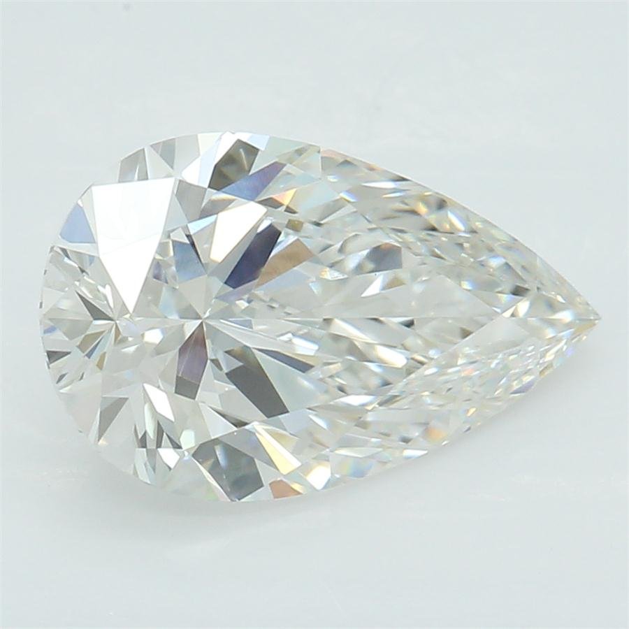 1.35ct F VVS2 Rare Carat Ideal Cut Pear Lab Grown Diamond