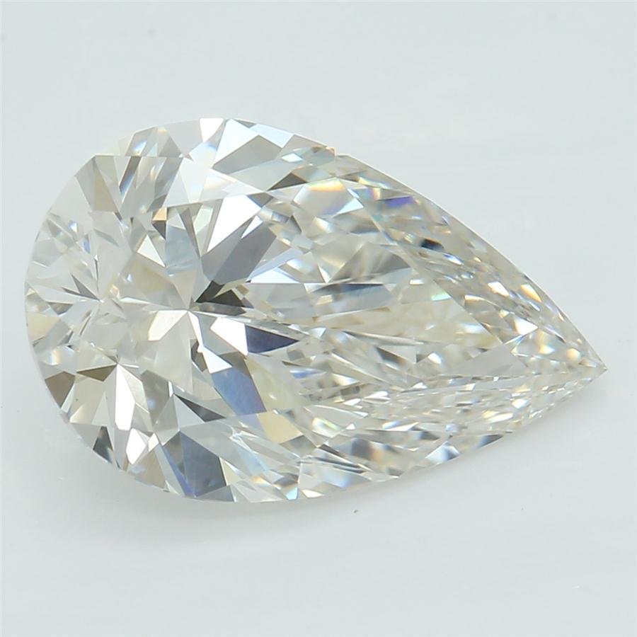 2.08ct H VVS2 Rare Carat Ideal Cut Pear Lab Grown Diamond