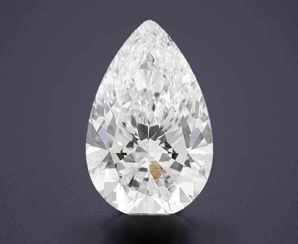 3.45 Carat Pear Lab Diamond
