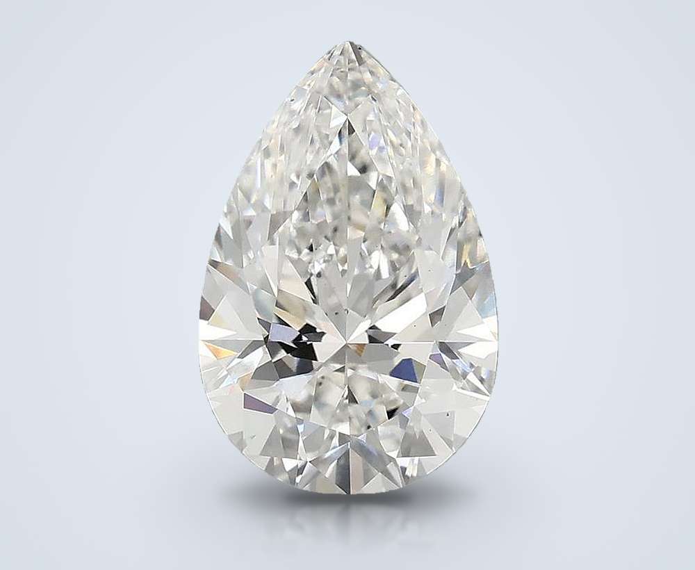 3.00 Carat Pear Lab Diamond