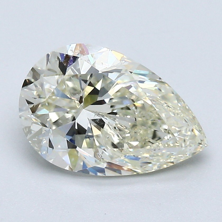 2.00ct K SI1 Very Good Cut Pear Diamond