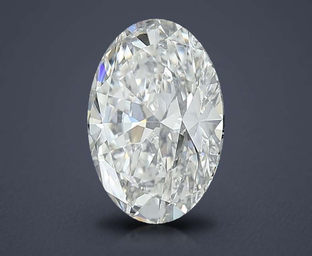 1.50 Carat Oval Natural Diamond