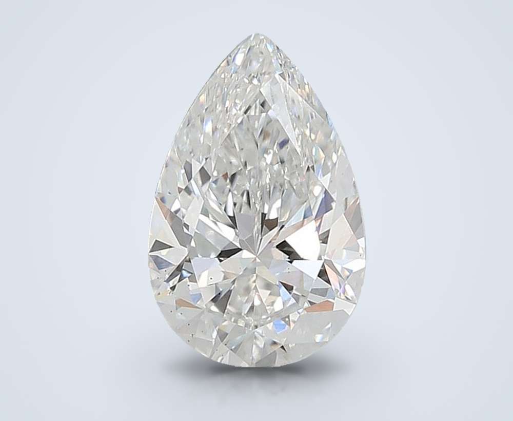 2.04 Carat Pear Lab Diamond