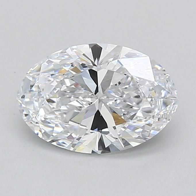 2.03ct D VVS1 Rare Carat Ideal Cut Oval Lab Grown Diamond