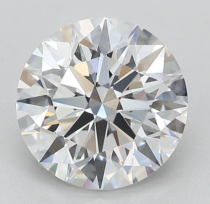 2.45ct D VVS1 Rare Carat Ideal Cut Round Lab Grown Diamond