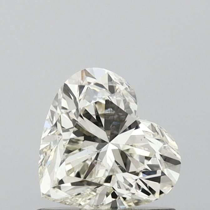 0.91ct J SI2 Rare Carat Ideal Cut Heart Diamond