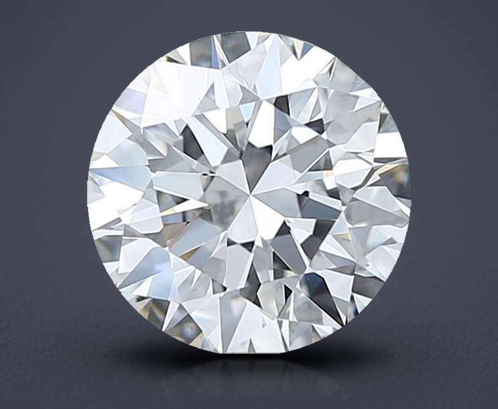 1.71 Carat Round Natural Diamond