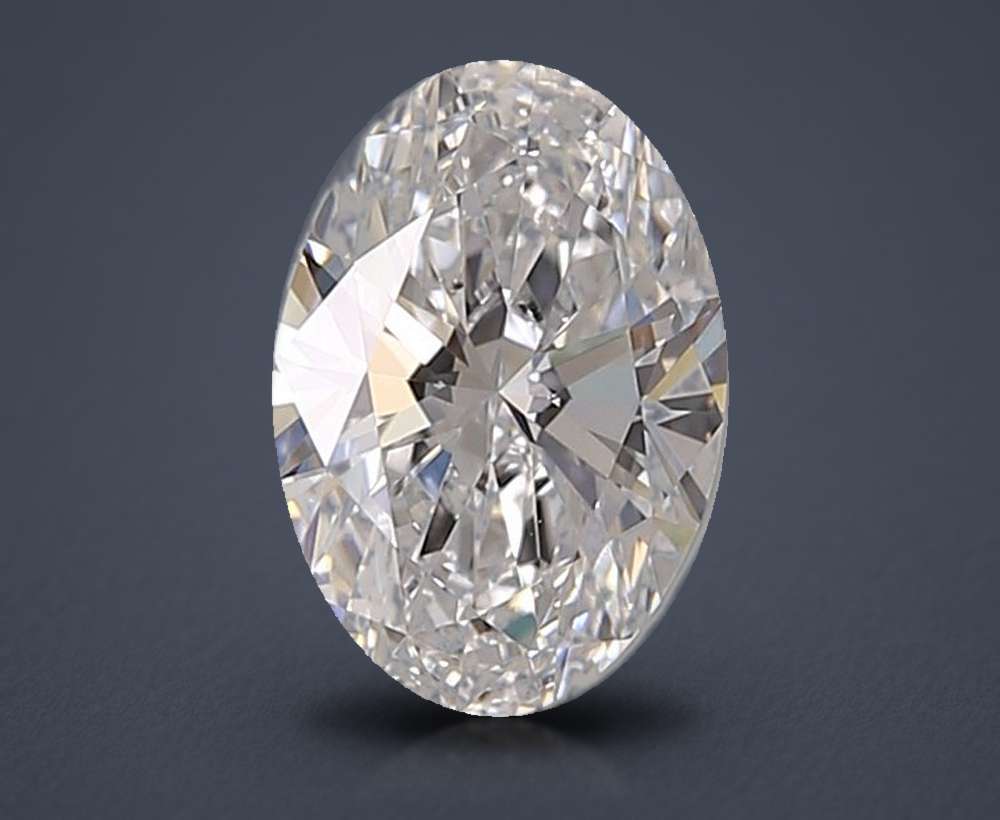 0.98 Carat Oval Lab Diamond