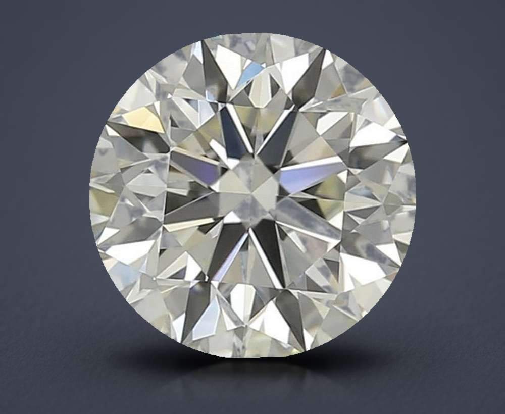 0.76 Carat Round Natural Diamond