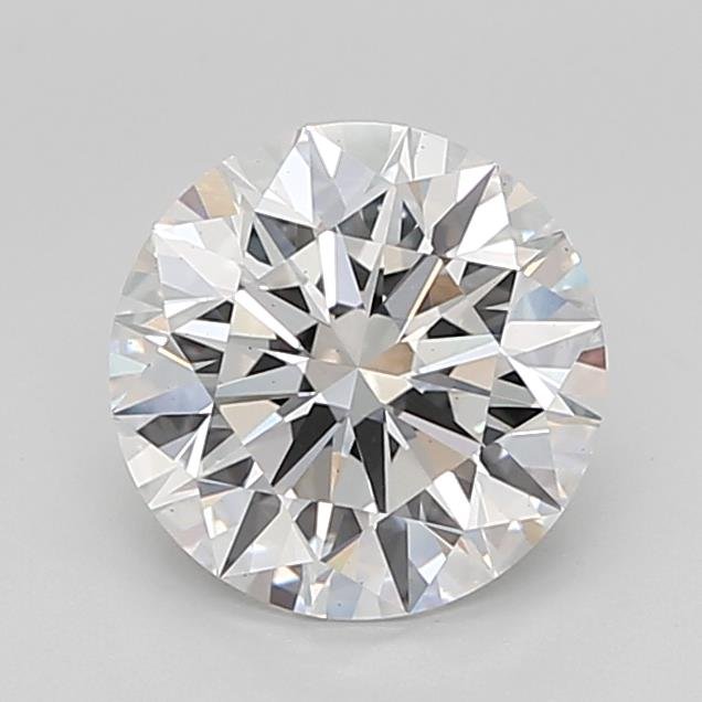 3.05ct E VS2 Rare Carat Ideal Cut Round Lab Grown Diamond