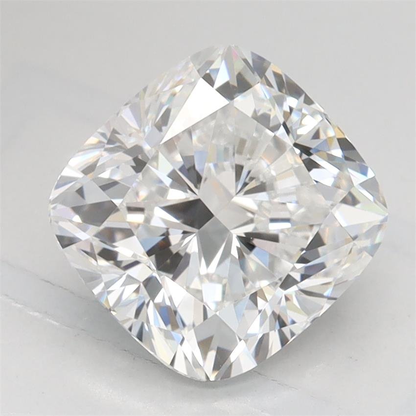 2.21ct D VVS1 Rare Carat Ideal Cut Cushion Lab Grown Diamond