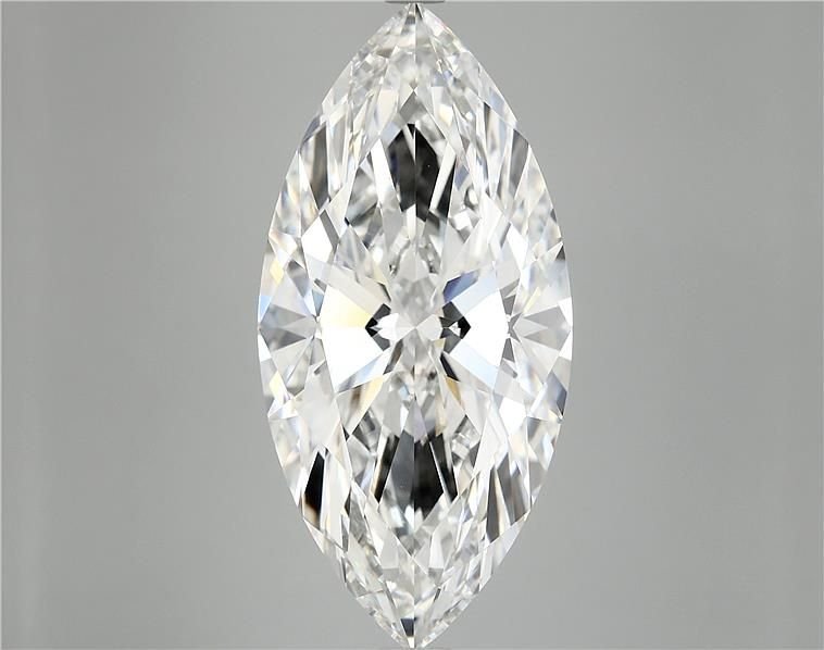 11.07ct F VVS2 Rare Carat Ideal Cut Marquise Lab Grown Diamond