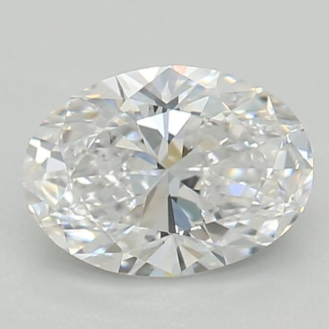 0.54ct D VVS2 Rare Carat Ideal Cut Oval Lab Grown Diamond
