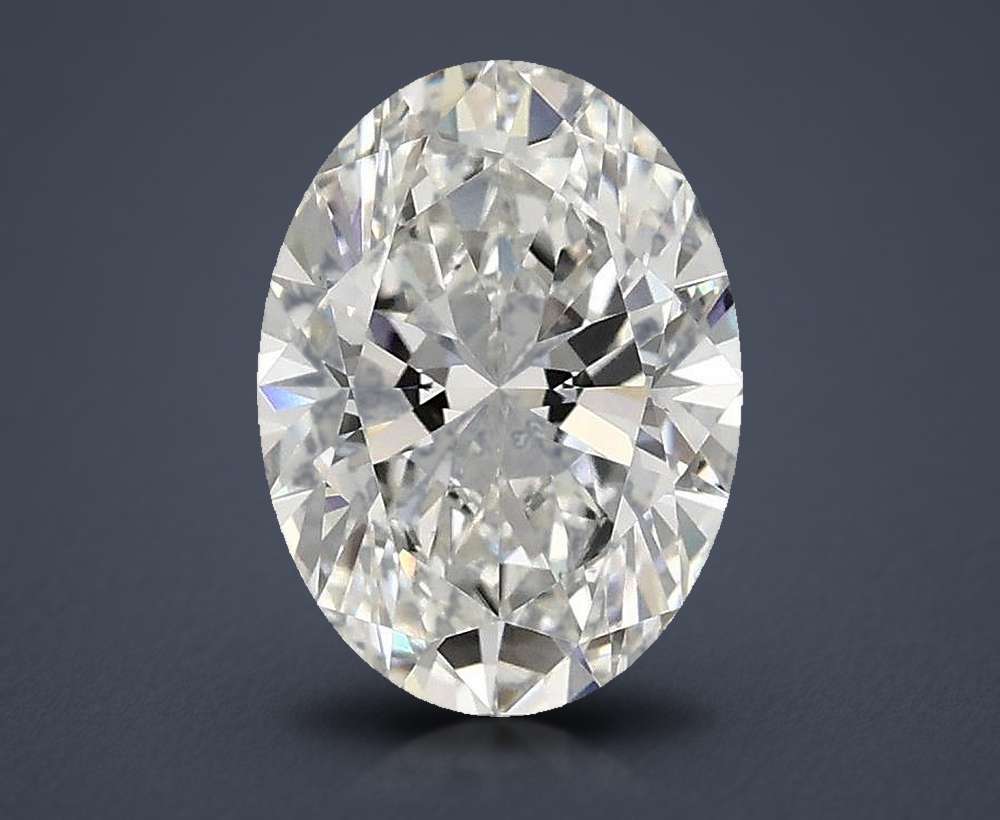 1.54 Carat Oval Lab Diamond