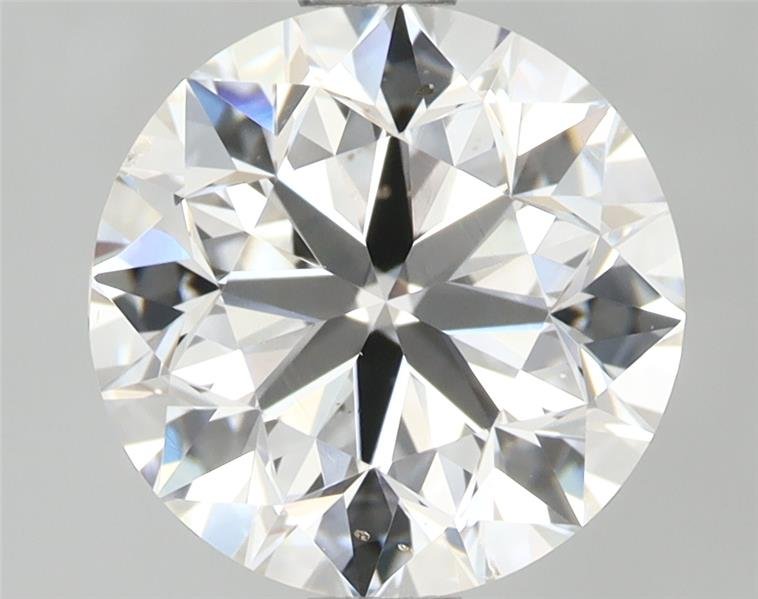 2.02ct F SI1 Very Good Cut Round Diamond