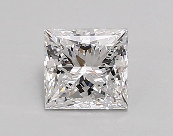 0.90ct D VVS1 Rare Carat Ideal Cut Princess Lab Grown Diamond