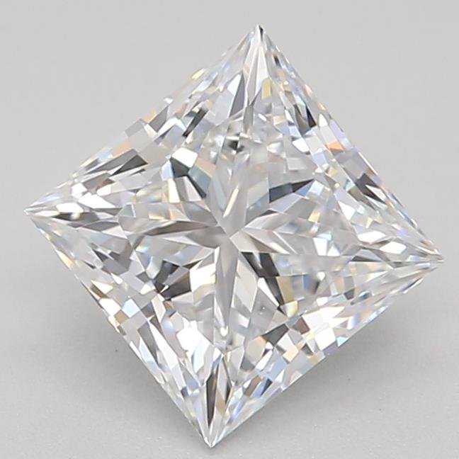 1.09ct E VVS1 Rare Carat Ideal Cut Princess Lab Grown Diamond