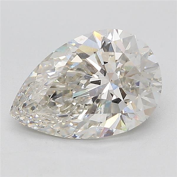 2.30ct H VVS2 Rare Carat Ideal Cut Pear Lab Grown Diamond