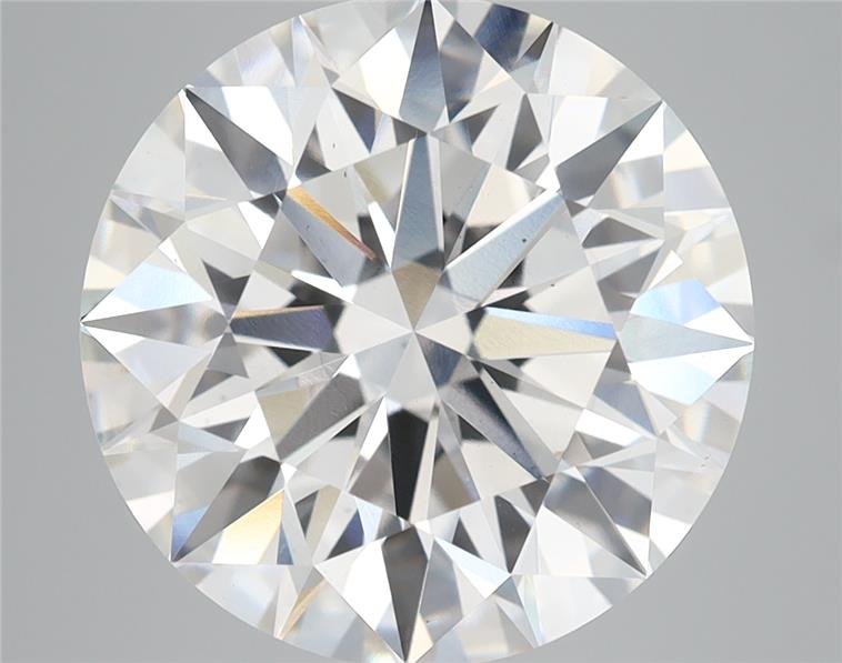 8.09ct F VS2 Rare Carat Ideal Cut Round Lab Grown Diamond