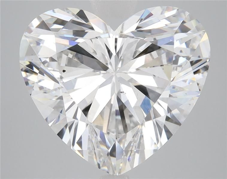 7.03ct F SI1 Excellent Cut Heart Lab Grown Diamond