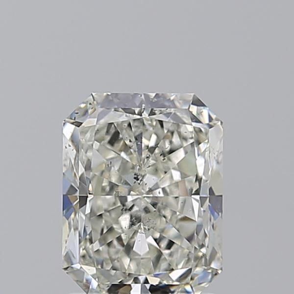 2.01ct J SI2 Rare Carat Ideal Cut Radiant Diamond