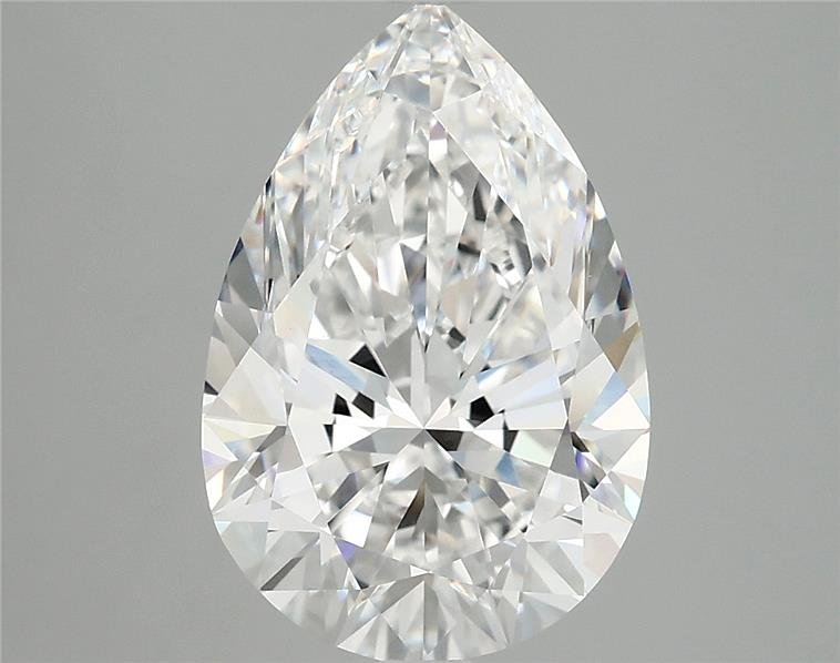 3.86 Carat Pear Lab Diamond