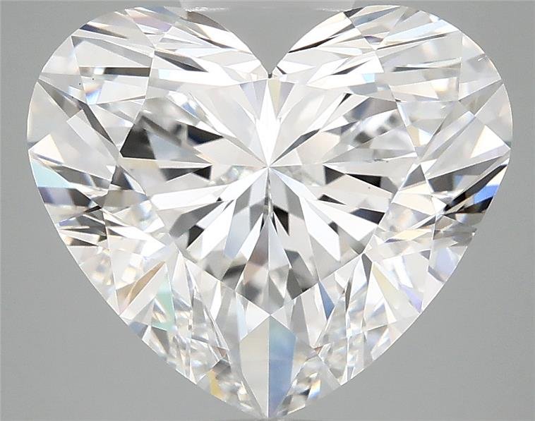 5.56ct E VS1 Rare Carat Ideal Cut Heart Lab Grown Diamond