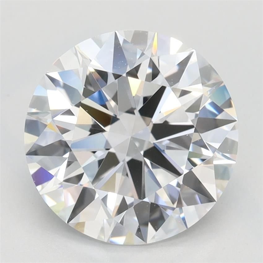 2.51ct D VVS1 Rare Carat Ideal Cut Round Lab Grown Diamond