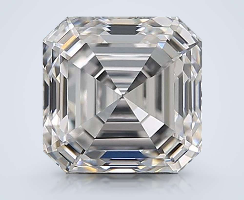 1.71 Carat Asscher Natural Diamond