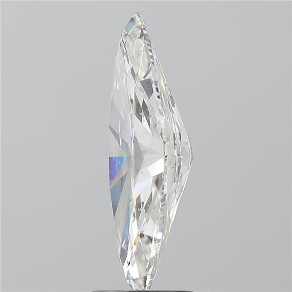 3.02ct F SI1 Rare Carat Ideal Cut Marquise Diamond