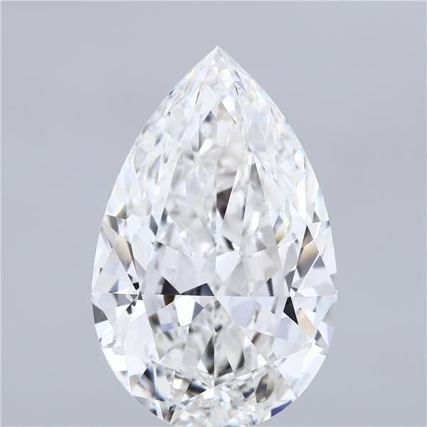 16.62ct F VVS2 Excellent Cut Pear Lab Grown Diamond