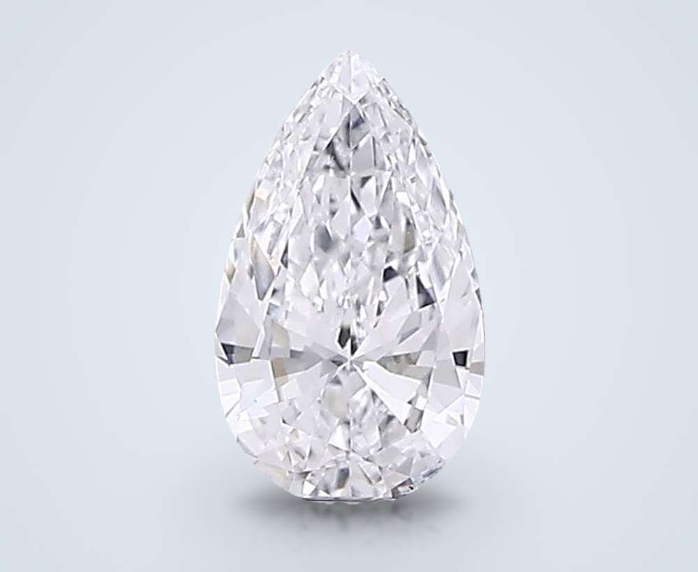 0.51 Carat Pear Lab Diamond