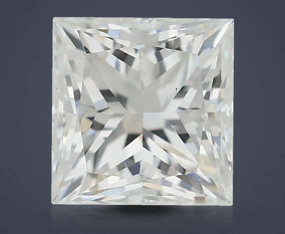 0.34 Carat Princess Lab Diamond