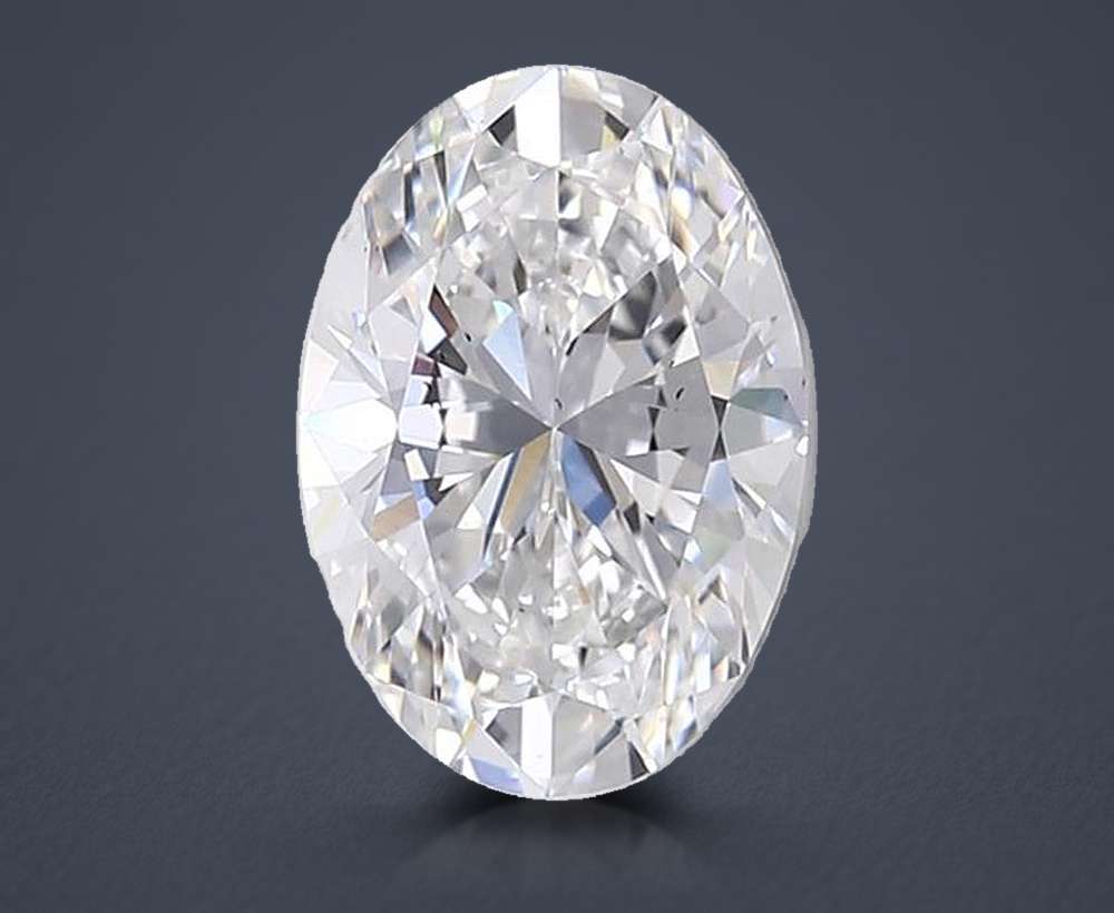 2.52 Carat Oval Lab Diamond