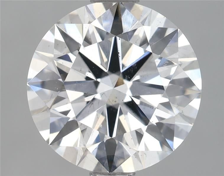 2.20ct F SI1 Rare Carat Ideal Cut Round Lab Grown Diamond