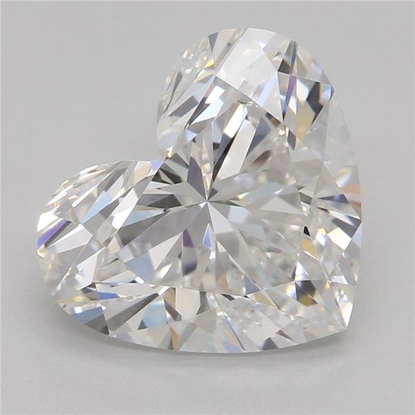 2.55ct E VS1 Rare Carat Ideal Cut Heart Lab Grown Diamond