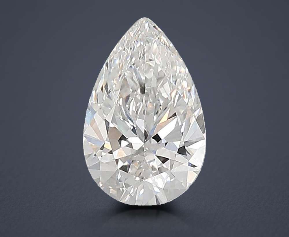 2.57 Carat Pear Lab Diamond
