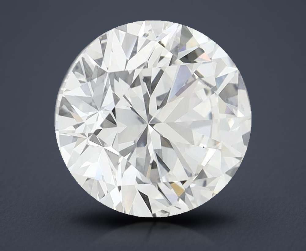4.21 Carat Round Lab Diamond