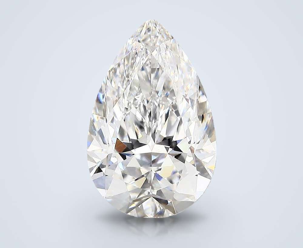 4.60 Carat Pear Lab Diamond