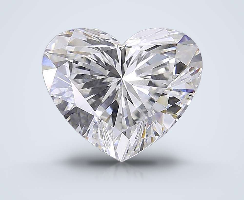5.60 Carat Heart Lab Diamond