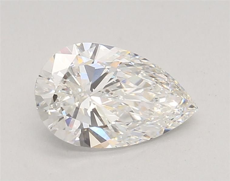 1.24ct F VVS1 Rare Carat Ideal Cut Pear Lab Grown Diamond