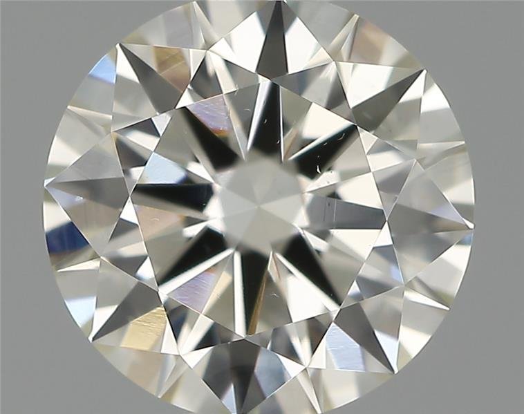 0.77ct J VS2 Rare Carat Ideal Cut Round Diamond