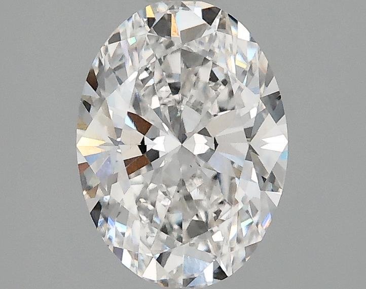 1.47ct F VS2 Rare Carat Ideal Cut Oval Lab Grown Diamond