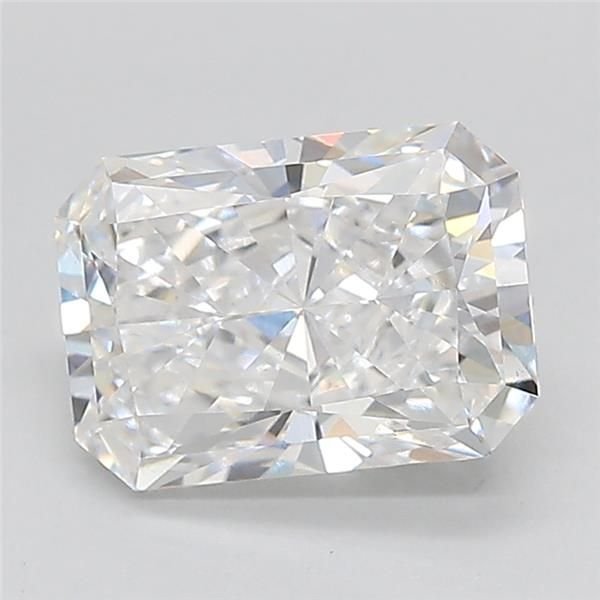 2.04ct D VS1 Rare Carat Ideal Cut Radiant Lab Grown Diamond