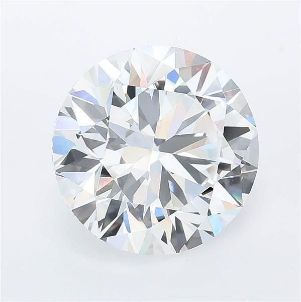 4.02ct F VS1 Rare Carat Ideal Cut Round Lab Grown Diamond