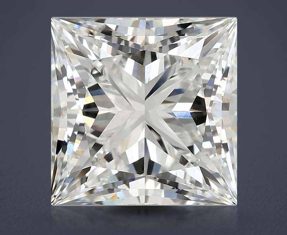 4.70 Carat Princess Lab Diamond