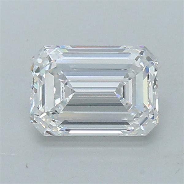 1.42ct D VVS2 Rare Carat Ideal Cut Emerald Lab Grown Diamond