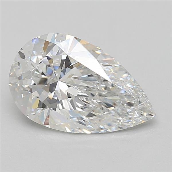 2.34ct D VS1 Rare Carat Ideal Cut Pear Lab Grown Diamond