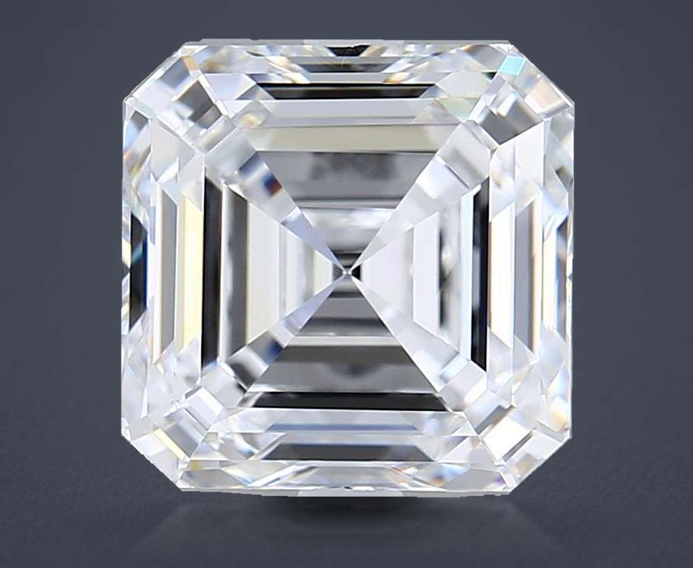 4.00 Carat Asscher Lab Diamond