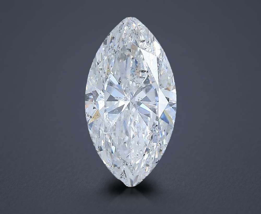 3.02 Carat Marquise Natural Diamond